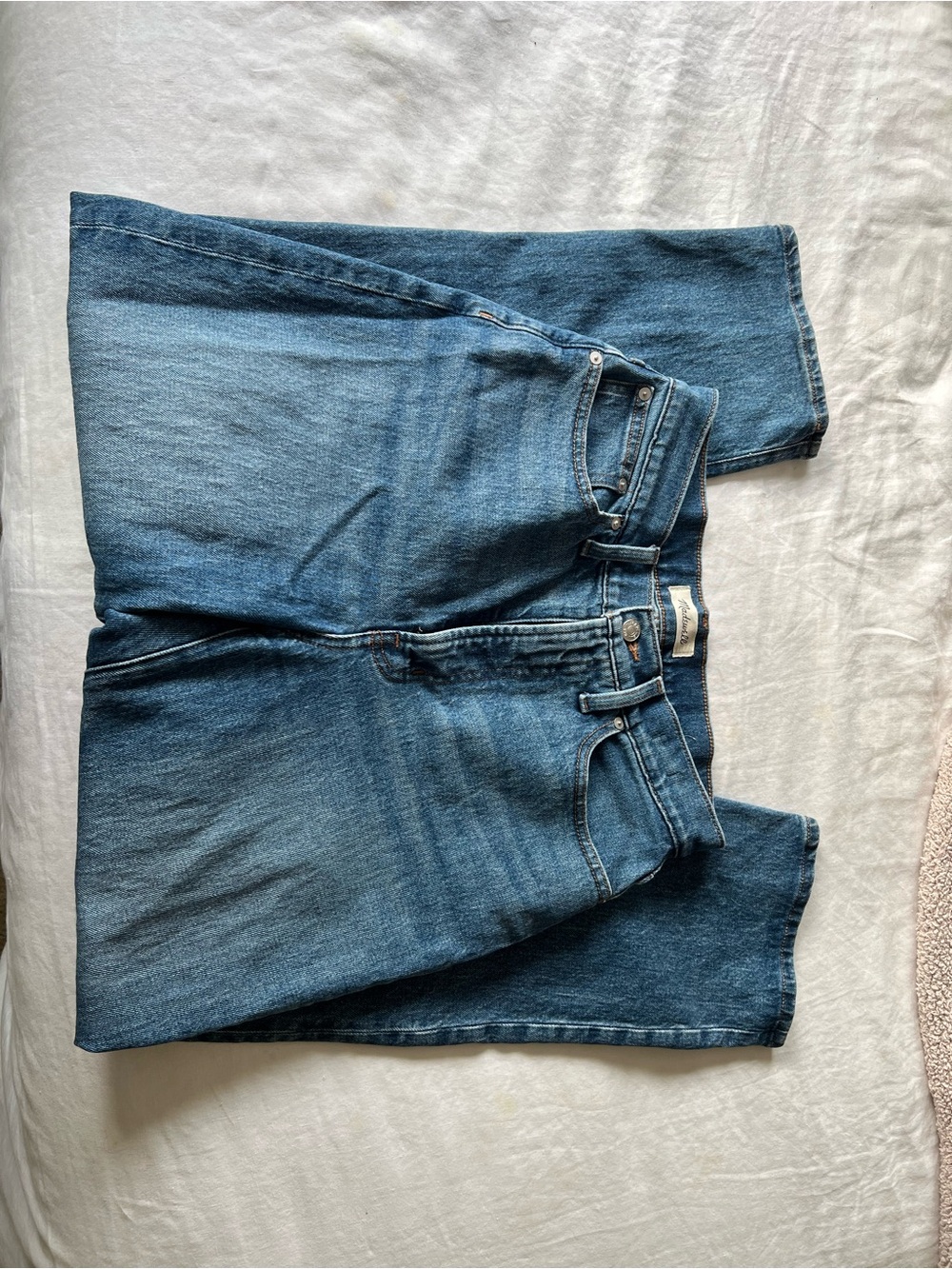 Madewell perfect vintage jean in mayfield wash